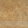 STAIR TREAD ALPINO BEIGE RUSTIC GLAZED SIZE : 33/33 cm CLASS 1 ( PCS.1 )K.J.GRES S.A.