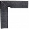 SKIRTING BOARD BAZALTO GRAPHITE LEFT SIZE :8,1/30 cm (KPL.1 )K.J.PARADYŻ