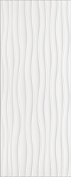 WALL TILES BUGI WHITE STRUCTURE SIZE : 20/50 cm GLOSS CLASS 1 ( PACK.1,30 M2 )K.J.CERSANIT