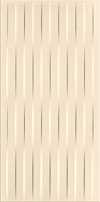 WALL TILES BASIC PALETTE BEIGE BRAID - SATIN SIZE : 29,7/60 cm CLASS 1 ( PACK.1,25 M2 )K.J.OPOCZNO