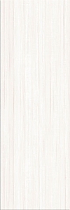 WALL TILES ELEGANT STRIPES WHITE GLOSS SIZE : 25,/75 cm CLASS 1 ( PACK.1,12 M2 )K.J.OPOCZNO
