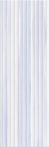 WALL TILES ELEGANT STRIPES BLUE STRUCTURE GLOSS SIZE : 25,/75 cm CLASS 1 ( PACK.1,12 M2 )K.J.OPOCZNO