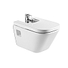 GAP A357475..0 suspended bidet with tap hole in the middle, with overflow hole, hidden mounting holes cover bidet length: 54 cm