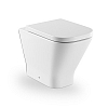 GAP A347477..0 standing toilet bowl from the collar closed, designed to flush 3 / 4.5 and 3/6 L, the length of the bowl: 54 cm + Board of slow-A801472..4  CLASS 1 ROCA