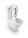 GAP Maxi Clean A342737..H toilet bowl for compact universal drain Clean Rim (no collar) + A341730..0 toilet tank 2/4 L Clean Rim + WC Thermoset A801730..4 board (only compact Rim Clean CLASS 1 ROCA