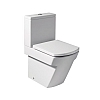 Compacto Maxi Clean compact toilet bowl toilet with double outlet, wall-mounted (Back to wall), collar closed, compact 60 cm length A342628000 / 8414329613339 toilet tank 3/6 L, a tributary of the bottom A34262800M / 8414329615586