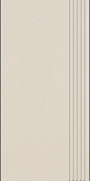 STAIR TREAD GRES PORCELAIN INTERO BIANCO RECTYFIC.SIZE : 29,8/59,8 cm SATIN - GLAZED CLASS 1 ( PCS.1 )K.J.PARADYŻ
