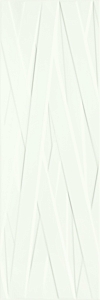 WALL TILES ELIA BIANCO STRUC.B SEMI - MAT SIZE : 25/75cm CLASS 1 ( PACK.1,30 M2 )K.J.PARADYŻ