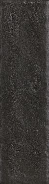 WALL TILES SCANDIANO NERO CLINKER SIZE : 24,5/6,6 cm CLASS 1 ( PACK. 0,48 M2 )K.J.PARADYŻ