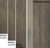 Aveiro brown gres szkliwiony matowy rektyfikowany 19,4x120cm Gat.1 ( pal.34,18 m2 )K.J.Paradyż