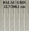 FLOOR TILES GRES PORCELAIN BALAU GRIS PD-ST-BA-0001 SATIN - MATTE RECY.SIZE : 22,7/208,1cm CLASS 1 ( PALL.56,70 M2 )K.J.EGEN