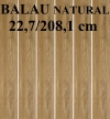 FLOOR TILES GRES PORCELAIN BALAU NATURAL PD-ST-BA-0002 SATIN - MATTE RECY.SIZE : 22,7/208,1cm CLASS 1 ( PALL.56,70 M2 )K.J.EGEN