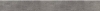 SKIRTING BOARD TARANTO GRYS SEMI-POLISHED SIZE : 7,2/59,8 cm CLASS 1 ( PCS.1 )K.J.PARADYŻ