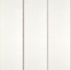 Shiny Lines Bianco Organic Płytka ścienna Gładka Błyszcząca Matowa Rekt.29,8/89,8 cm Gat.1