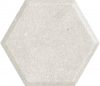 Woodskin Grys Heksagon Structure Mat A Wall Tiles Size : 19,8X17,1 Class 1