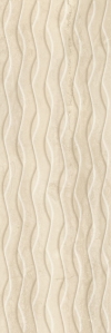 WALL TILES SILENCE BEIGE STRUCTURE RECT.GLOSSY SIZE: 25X75 cm CLASS 1 (PACK.1,30 M2 )