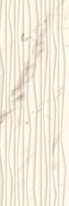 WALL TILES SERENE BIANCO STRUCTURE RECT.MAT SIZE: 25X75 cm CLASS 1 (PACK.1,30 M2 )