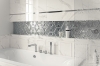 WALL TILES MORNING SILVER STRUCTURE HEKSAGON POLISHED RECT.SIZE: 19,8X17,1 cm CLASS 1 ( PCS.1 )