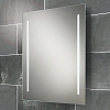 Casey Mirror art no: 77309000 Size: H80 x W60 x D4.5cm Back-lit mirror with heated mirror pad and two illuminated frosted strips.