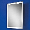 Skye Mirror art no: 77307000 Size: H70 x W50 x D4.5cm Landscape or portrait back-lit mirror with heated mirror pad and tapered frame.